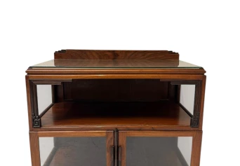 Art Deco Amsterdamse School Display Cabinet, 1920s